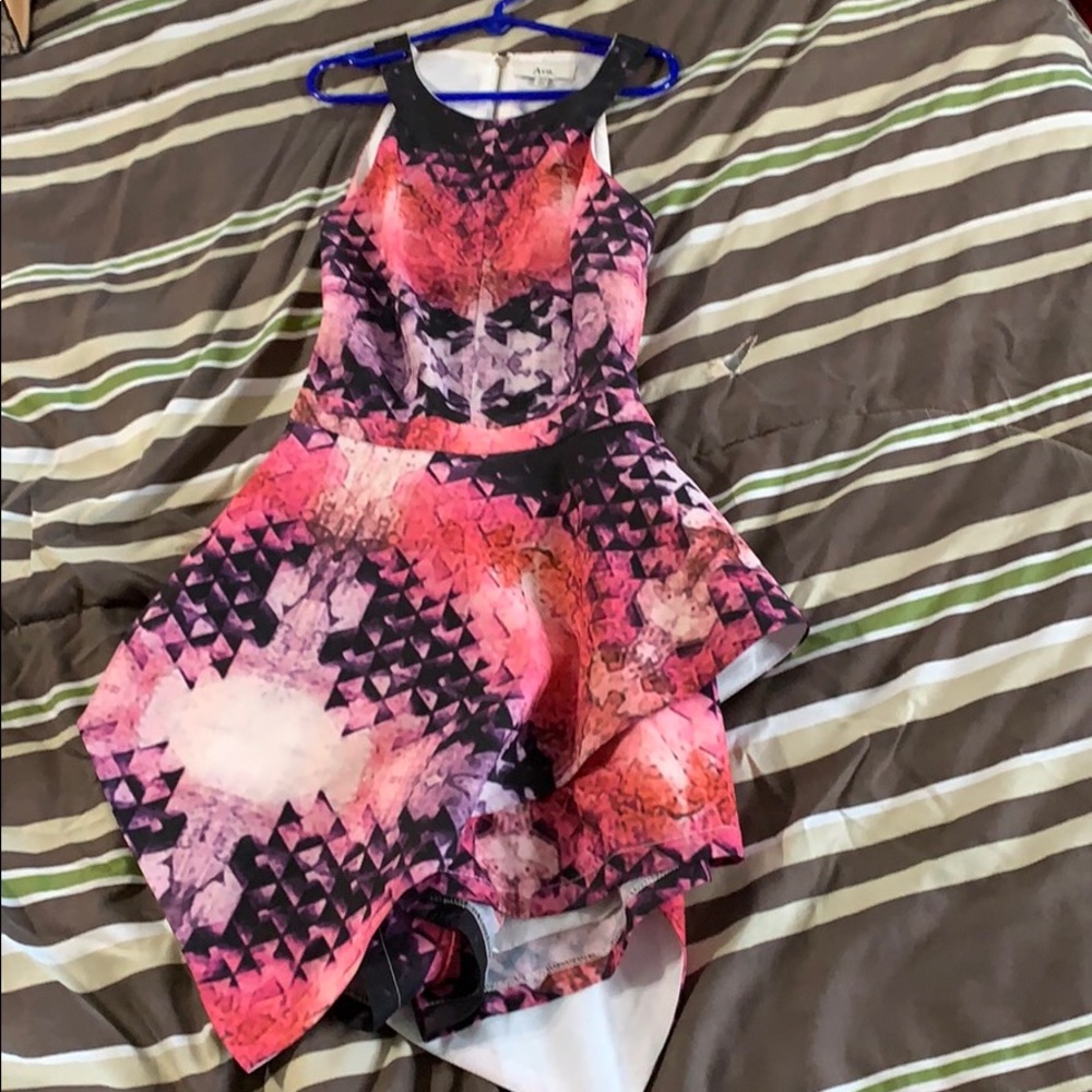 multicolored romper